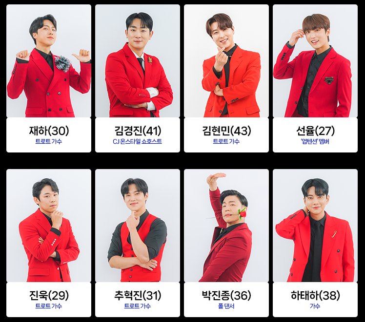 미스터트롯2 참가자 프로필