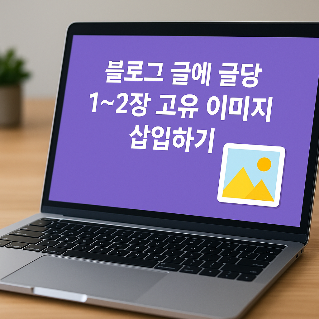 블로그 글에 글당 1~2장 고유 이미지 삽입하기 ✨ (블로그 퀄리티 확 올라가는 꿀팁!)