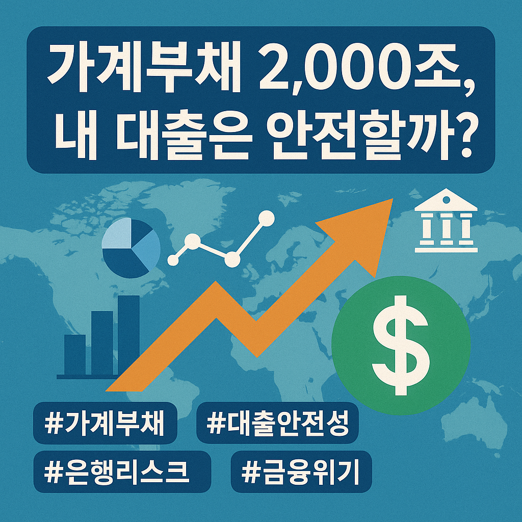 가계부채 2,000조, 내 대출은 안전할까?