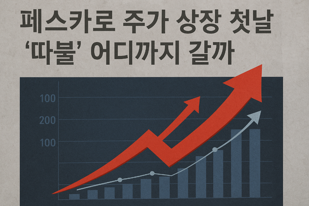 페스카로 상장 첫날 급등, 수익률 극대화하는 법
