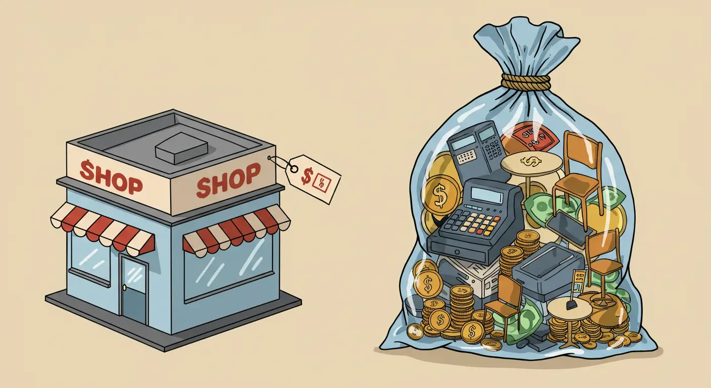 가게의 총자산 가치보다 판매 가격이 저렴한 PBR(주가순자산비율) 1 미만의 개념