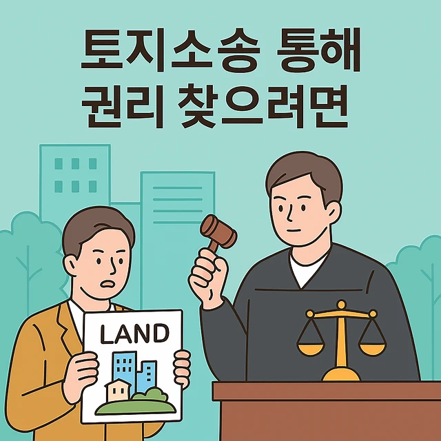 토지소송 통해권리찾으려면