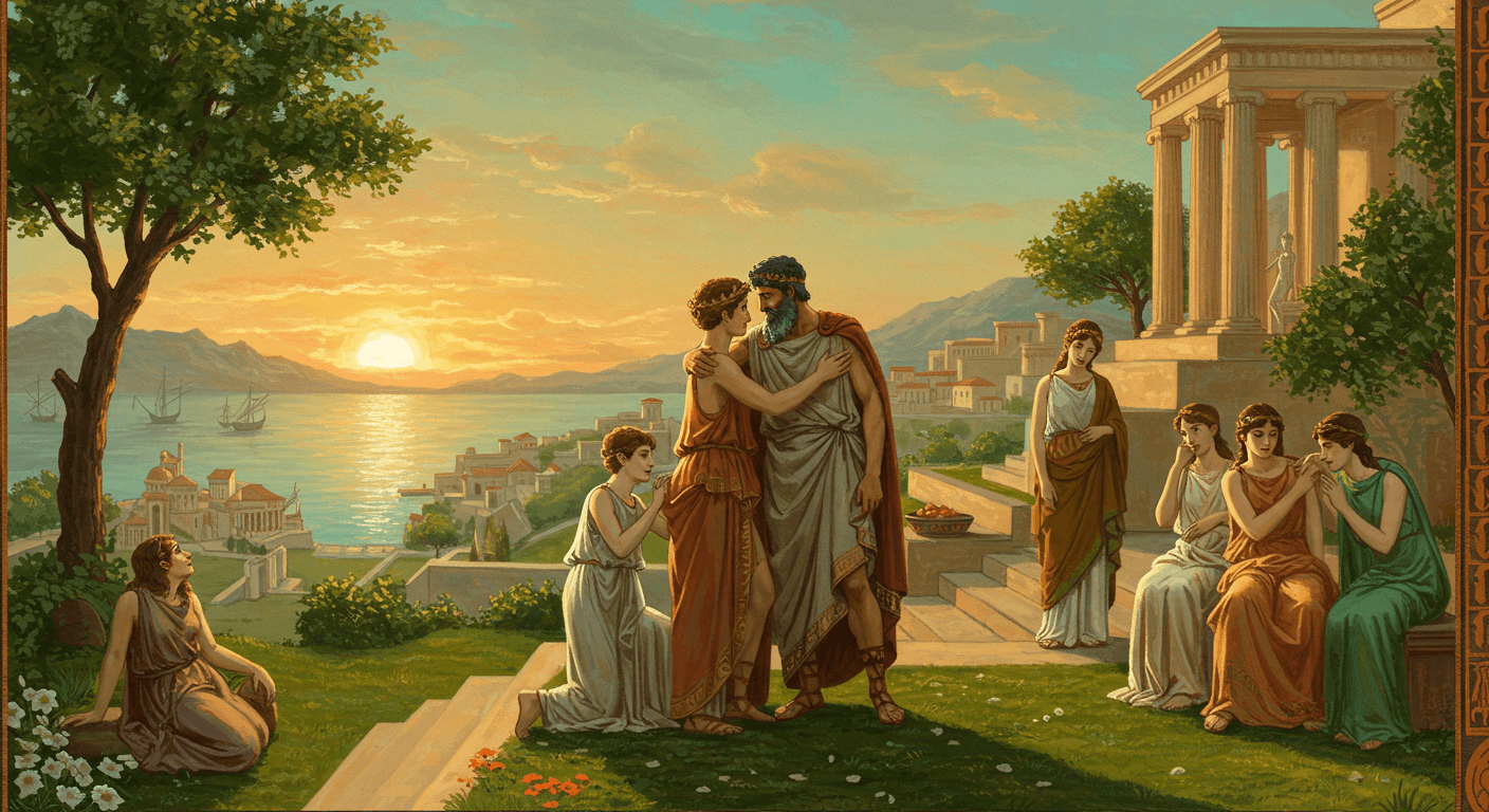 오디세이아 결말 분석 (복수, 화해, 평화의 의미) 관련 사진