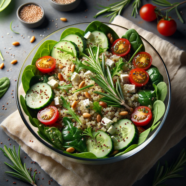 로즈마리 퀴노아 샐러드