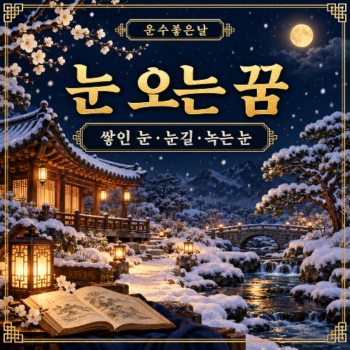 눈-오는-꿈해몽