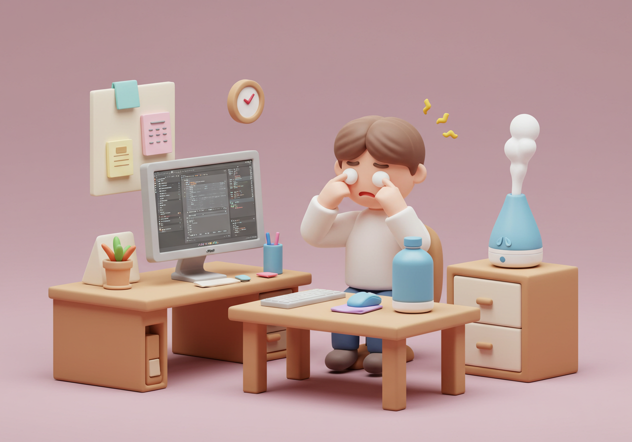 갑자기 눈이 침침하고 흐릿할 때, 원인별 증상과 치료 방법