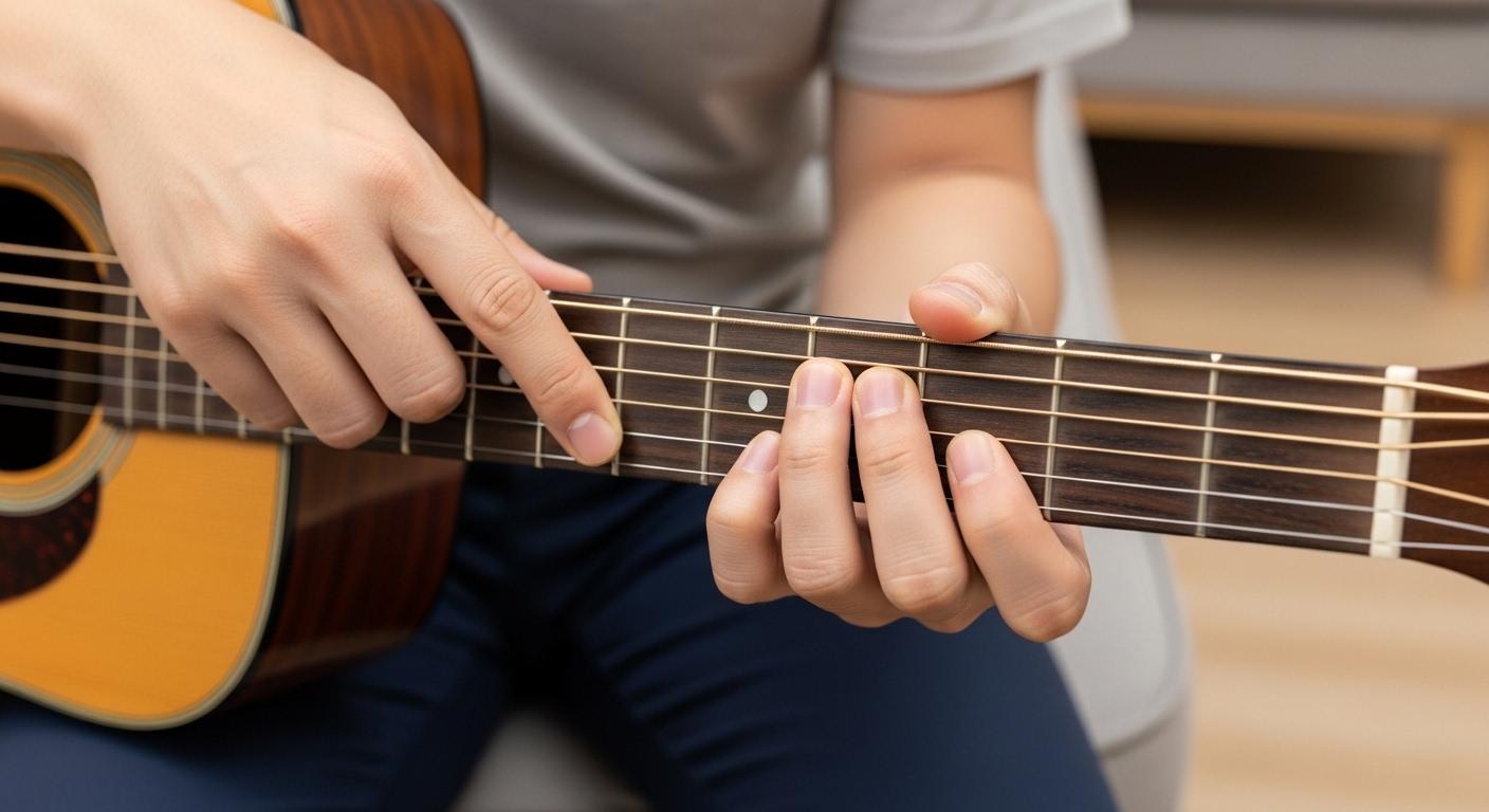 기타 F코드 운지법