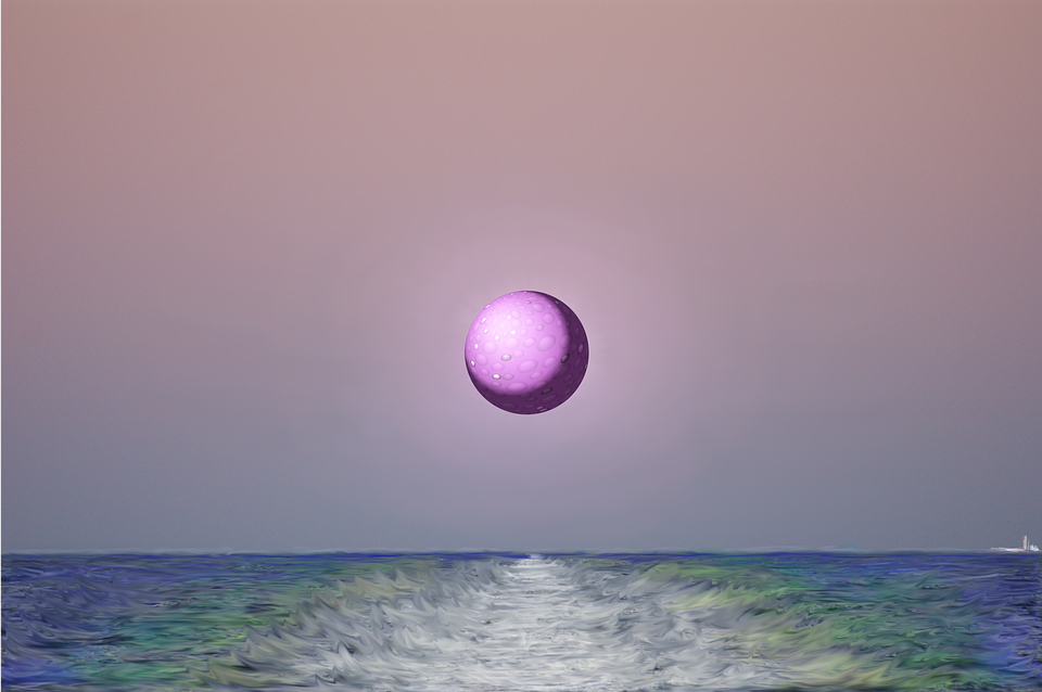 우주와 추상화의 결합