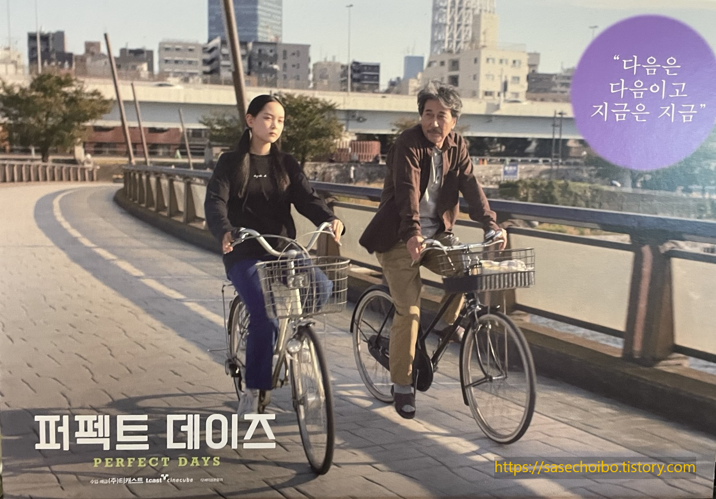 영화 퍼펙트 데이즈 포스터 사진