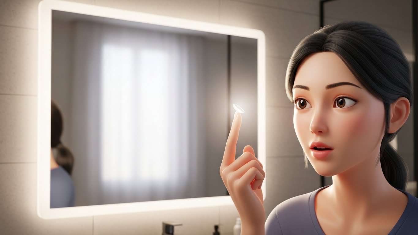 렌즈 충혈 원인&amp;#44; 렌즈 피팅 불일치&amp;#44; 베이스커브 8.4 8.6 차이