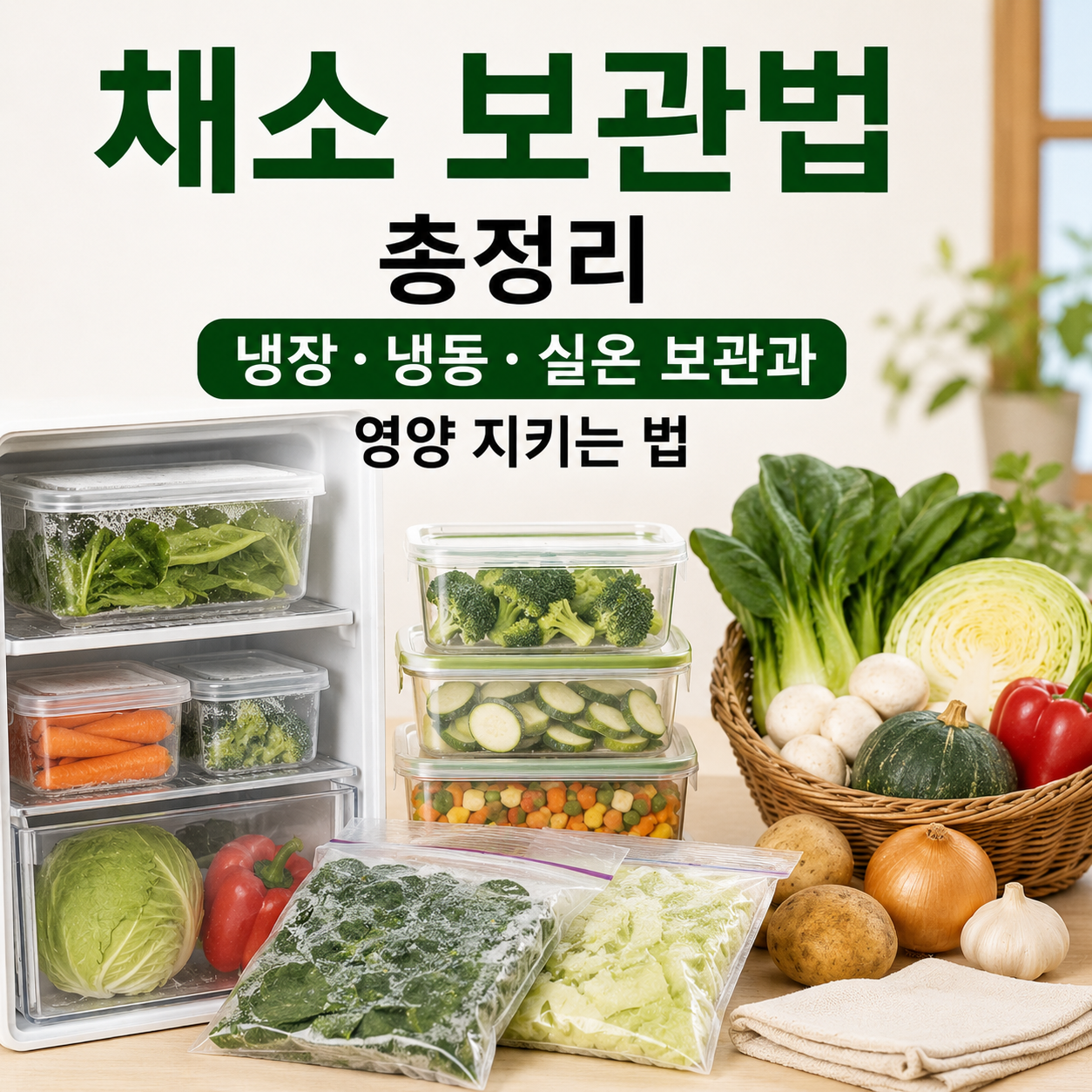 채소 보관법