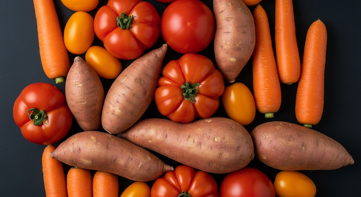 폐암에 좋은 음식 BEST 10 : 토마토 &amp;#44; 당근&amp;#44; 고구마&amp;#44; 호박