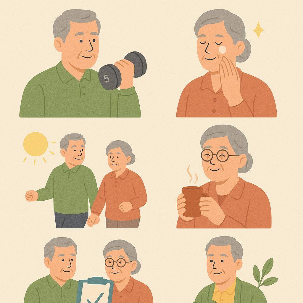 부모님을 위한 중장년 건강&amp;웰빙 플랜