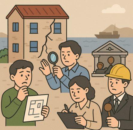 부산, 울산, 경남 지진건물의 경매