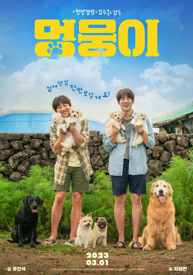 멍뭉이 포스터 사진