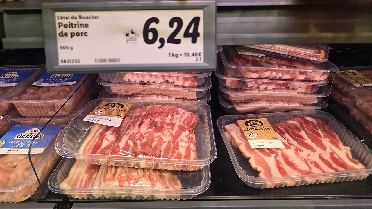 프랑스 마트 물가