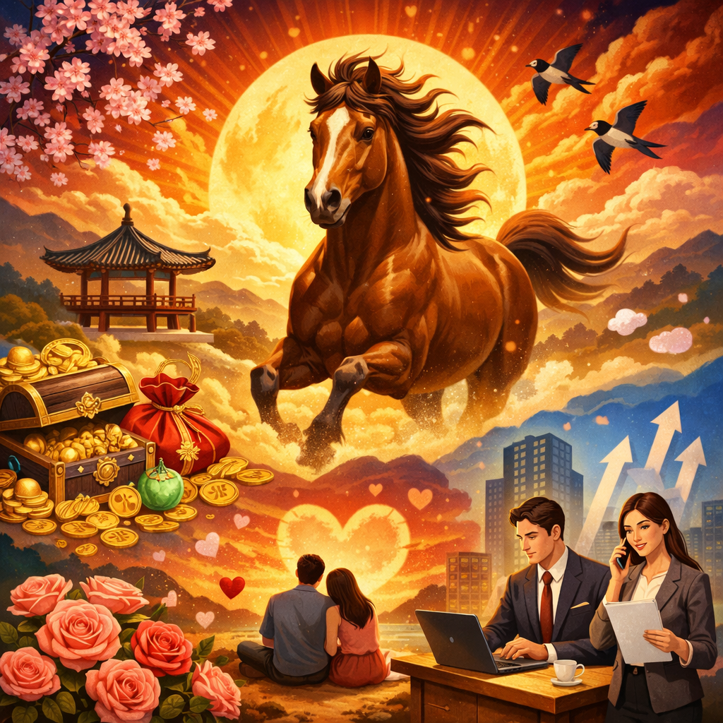 2026년 띠별 운세 총정리|병오년 말띠 해, 재물·연애·직장운 완벽 분석 관련 사진