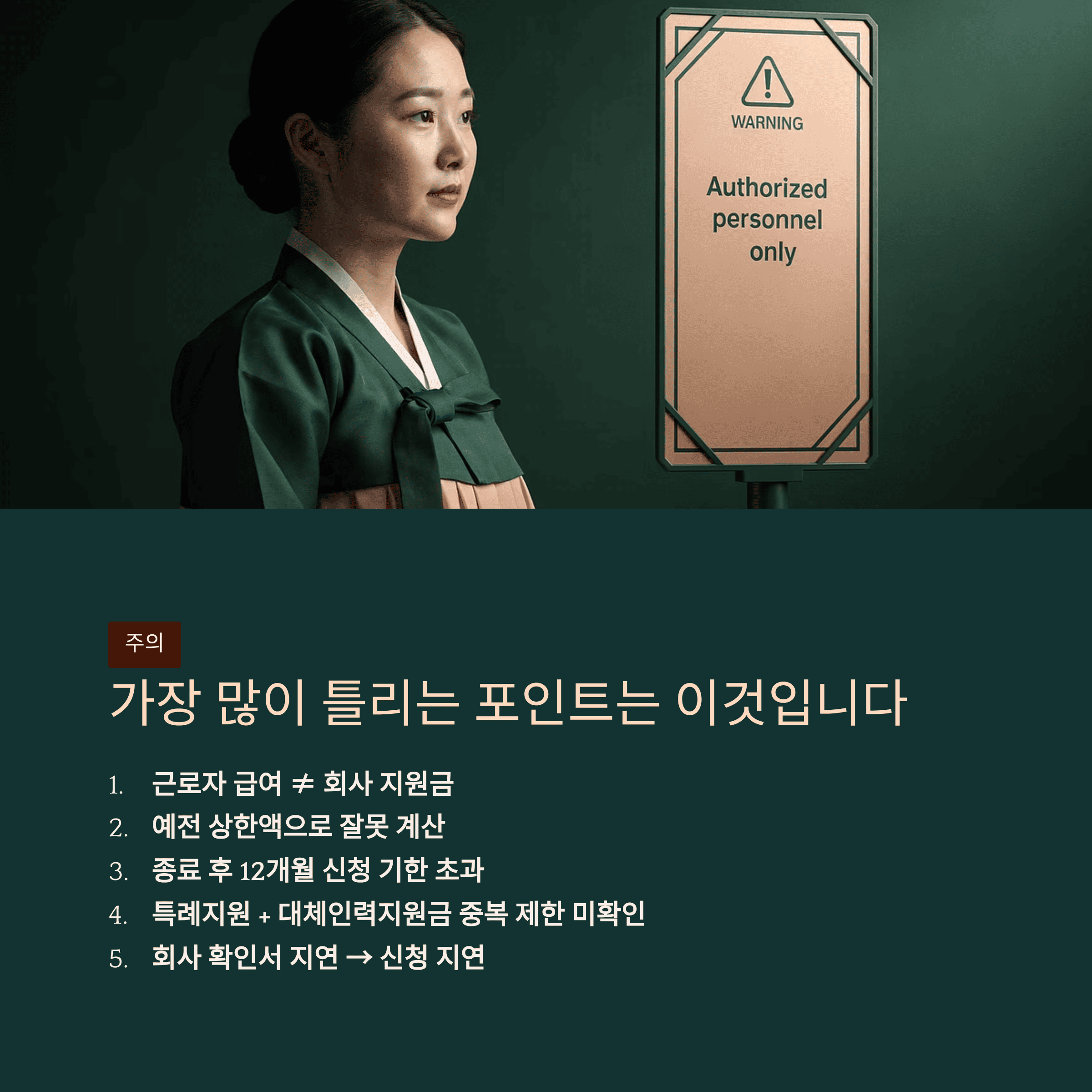 지원금이 있는데도 실제로 놓치는 이유는 무엇일까