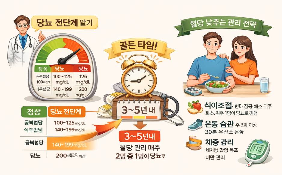 당뇨 전단계 수치 관련 사진