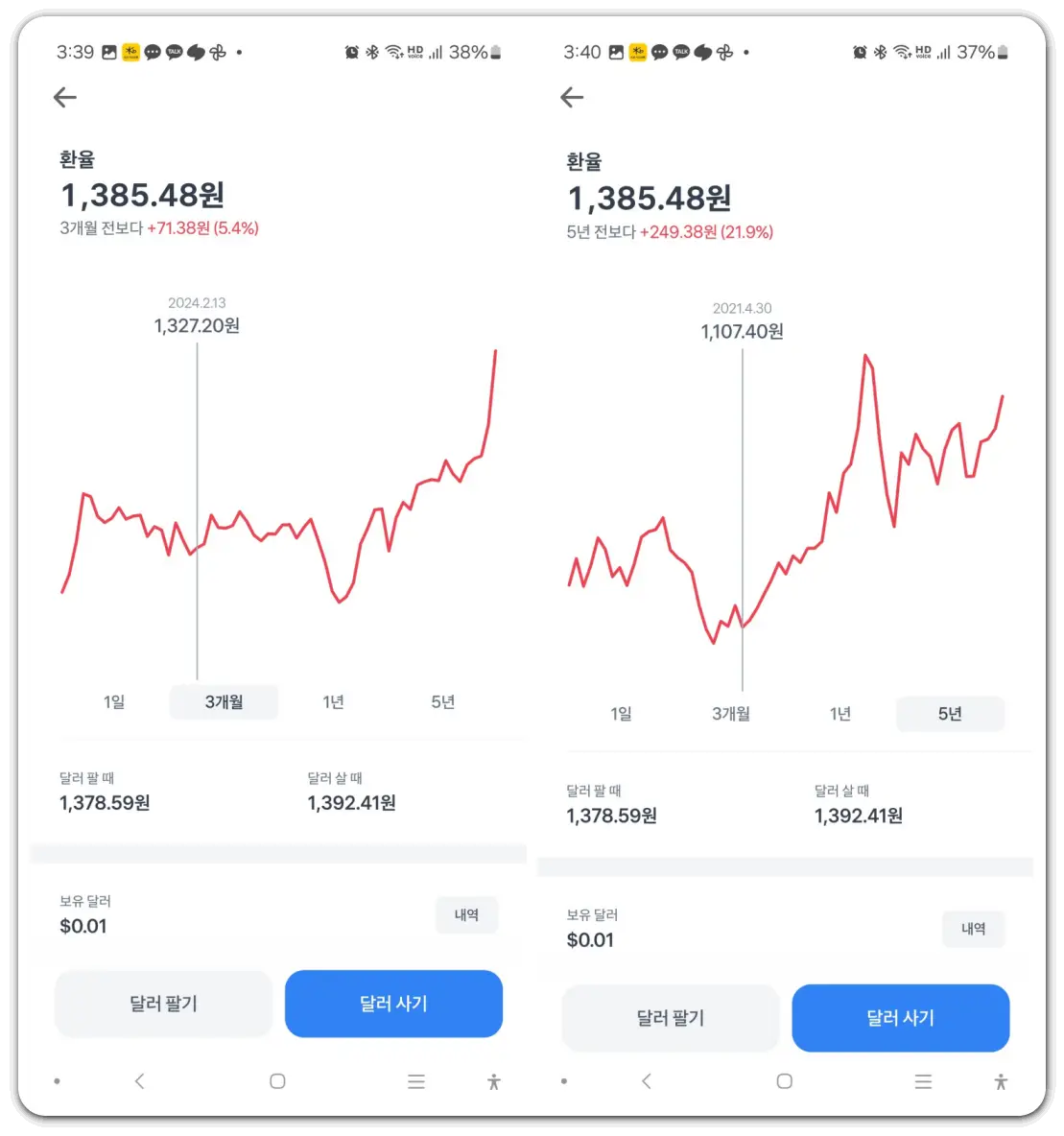 실시간-환율-조회-과거-환율-확인-방법