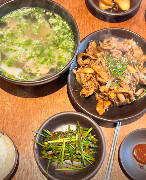 온고식당 대표 메뉴