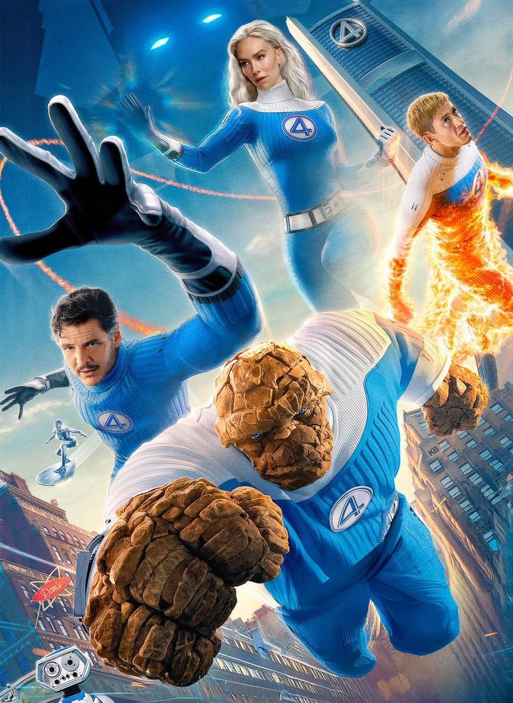 영화 판타스틱 4 공식 포스터