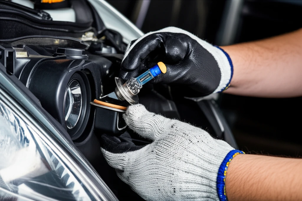 내 차에 맞는 헤드라이트 전구 찾는 