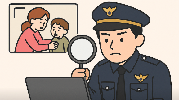 사건 전후 맥락, 행동의 흐름, 카메라 각도 및 화질, 영상의 연속성 등
여러 요소를 종합적으로 분석