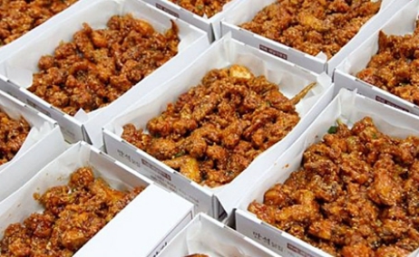 속초관광수산시장-닭강정