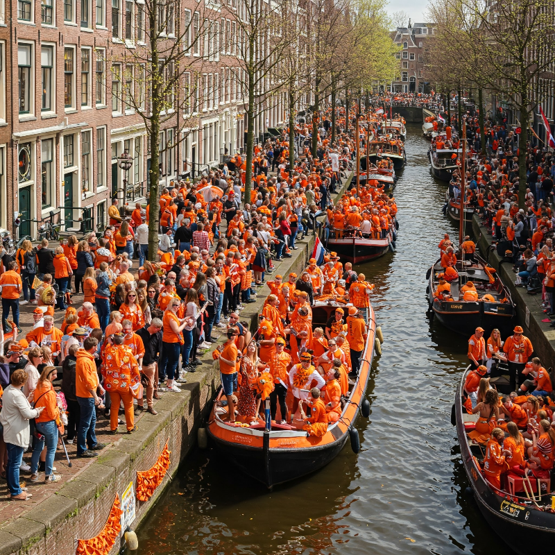 네덜란드: 킹스데이 (4월 27일)