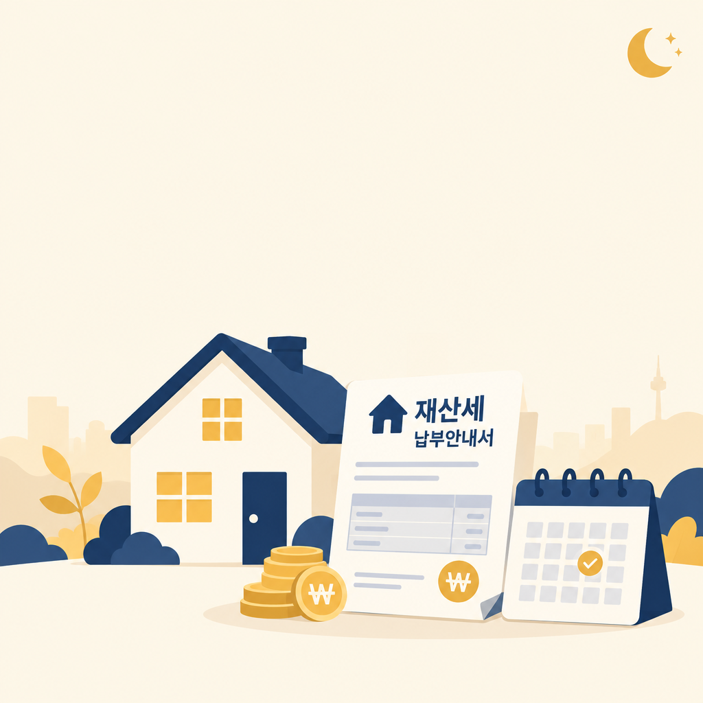 재산세 9월분 납부, 언제까지 얼마나 내야 할까