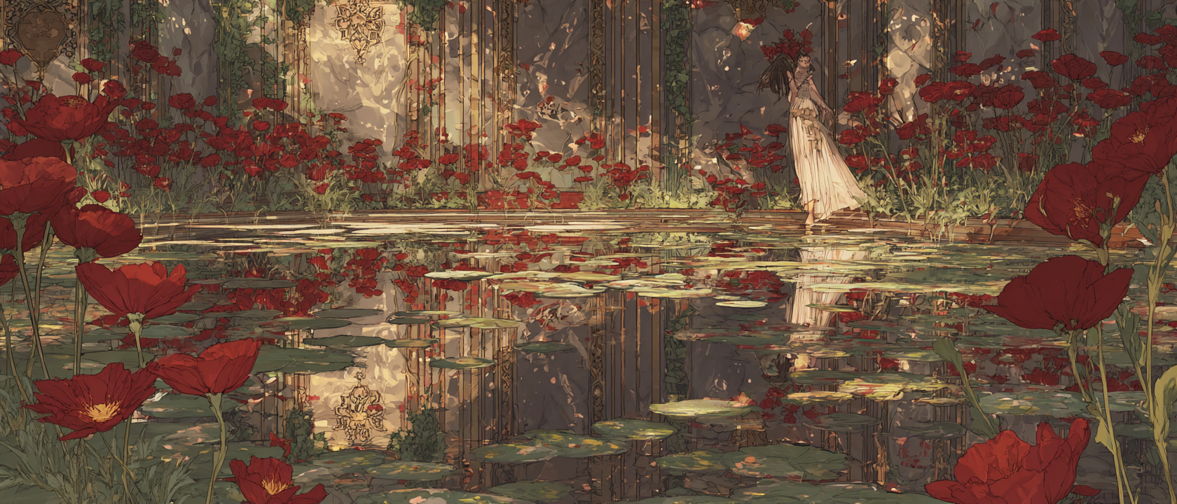 봉선화: 에코의 붉은 손톱, 나르키소스를 사랑한 님프의 흔적 - 메아리로만 남은 목소리와 영원히 지워지지 않는 사랑의 표시