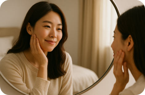 "괜찮아 난 잘하고 있어"