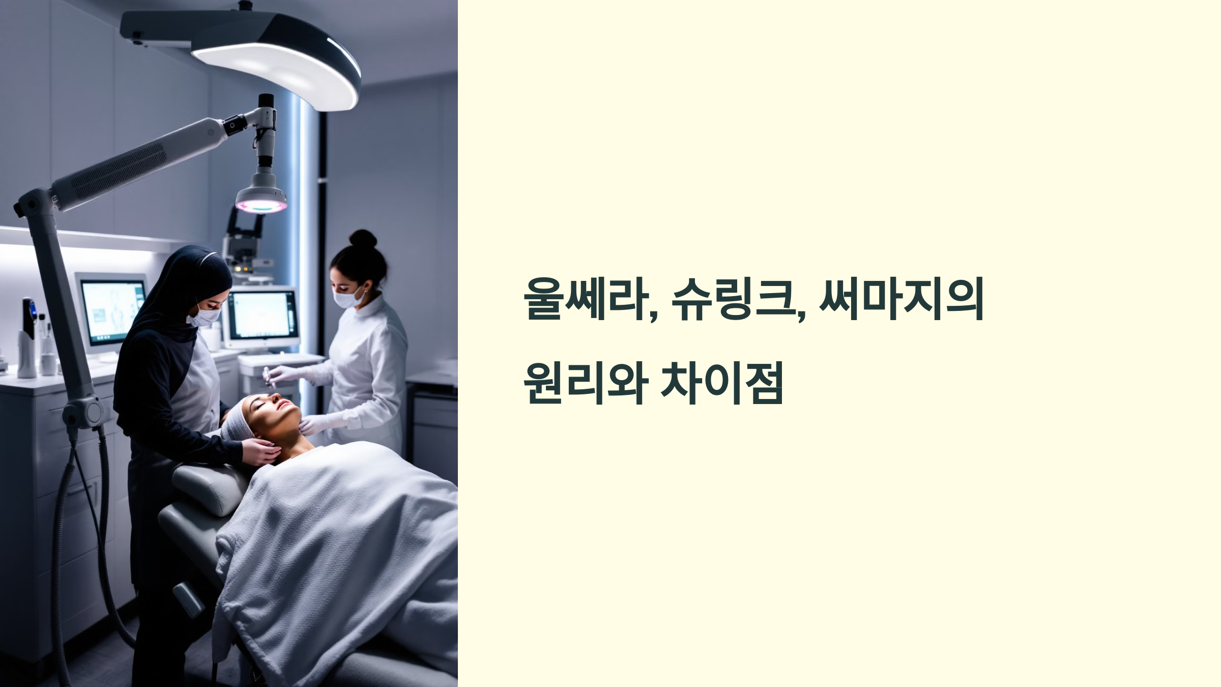 리프팅 시술에 관련된 이미지
