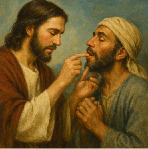 마가복음 7장 - 에바다의 기적