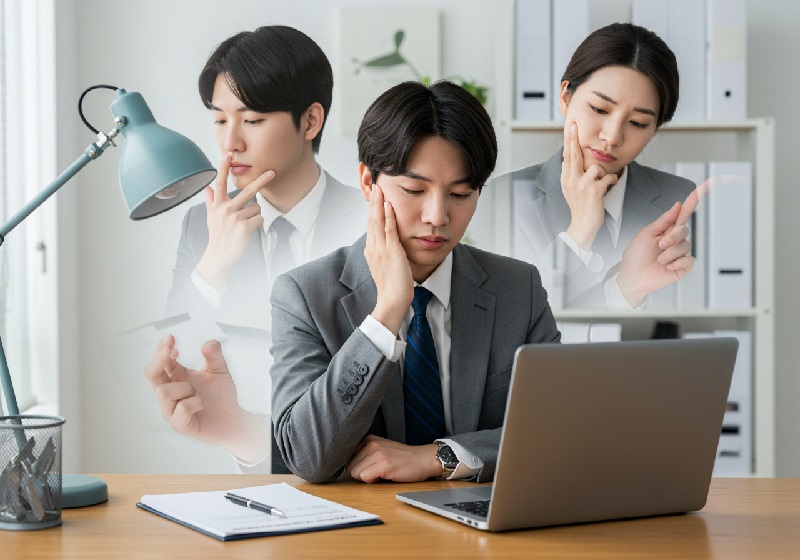 무의식적 얼굴터치 - 하루 300-400회의 충격