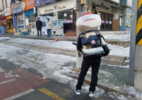 제설제 사용
