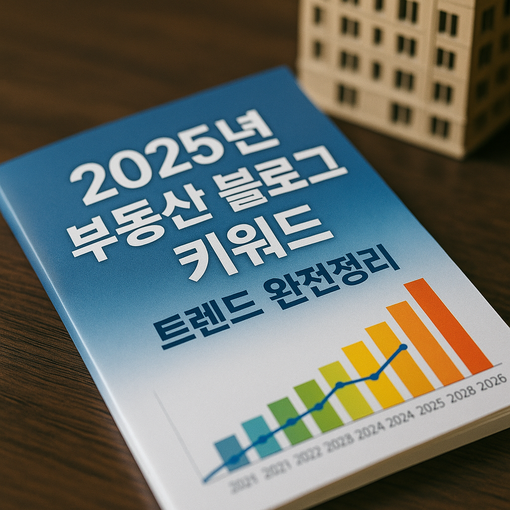 2025년 부동산 블로그 키워드 트렌드 완전정리