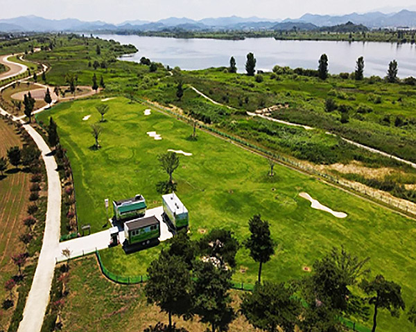 밀양 하남파크골프장 (주소: 경남 밀양시 하남읍 수산리 418-5번지 일원)