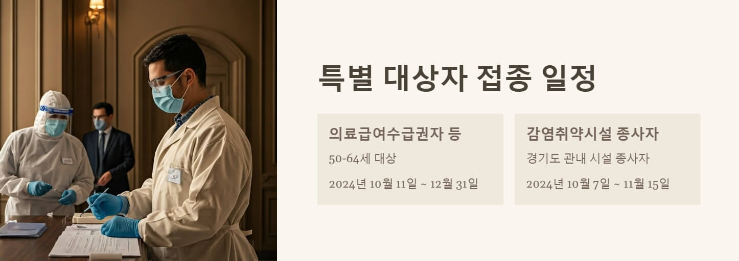 독감 무료접종 대상 나이 날짜