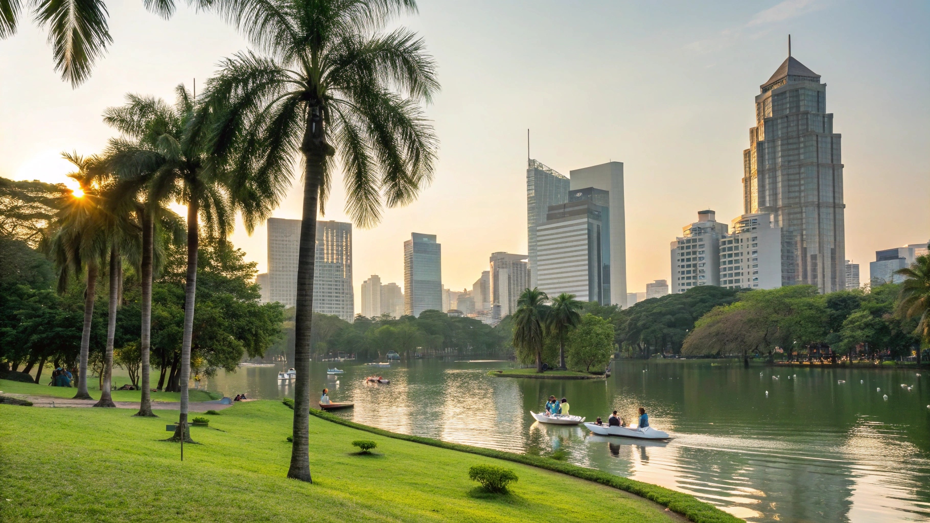 룸피니 공원(Lumphini Park) 관련 사진