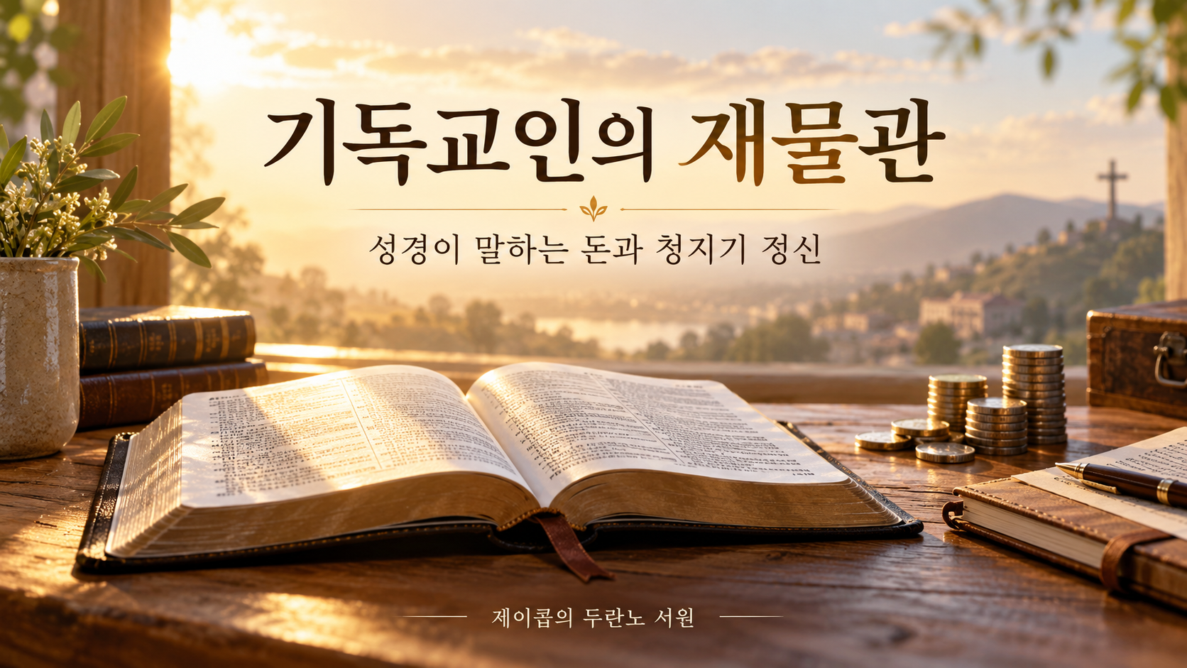 기독교인의 재물관: 성경이 말하는 돈과 청지기 정신