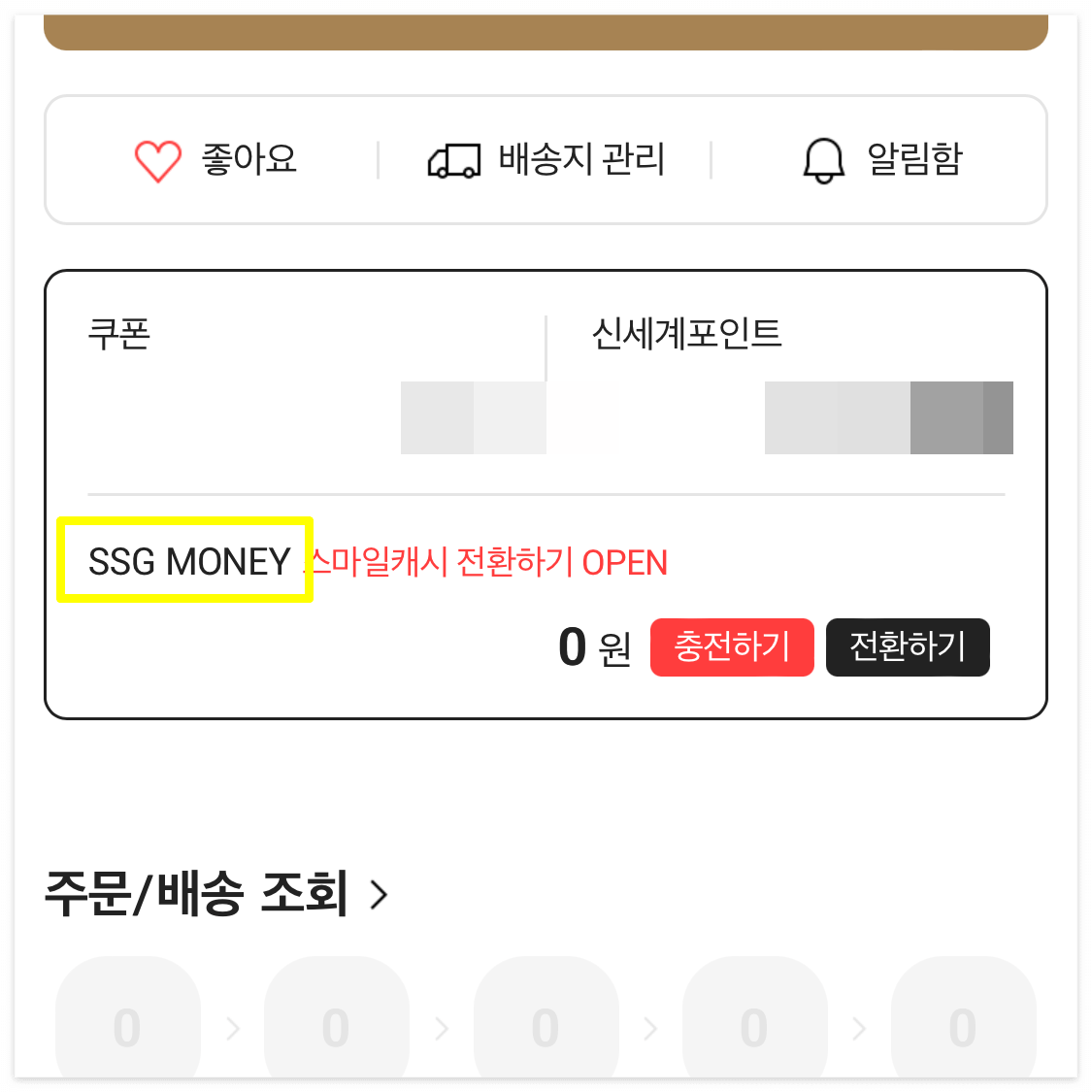 ssgpay 현금화
