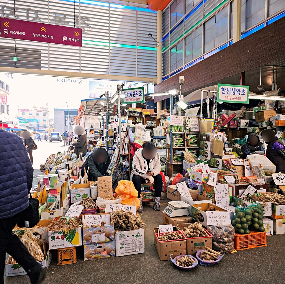경동시장 이모카세 안동집 손칼국시