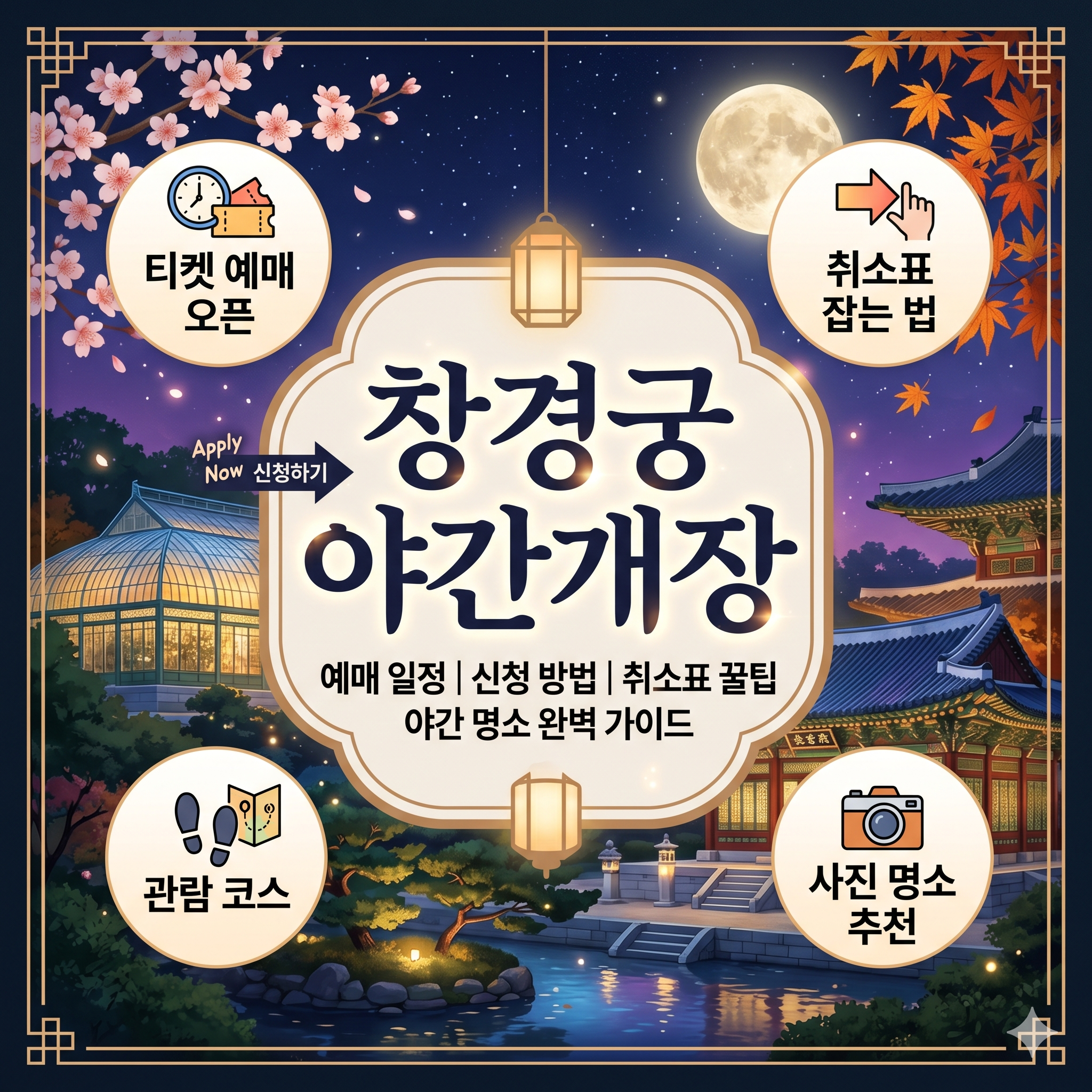 창경궁 야간개장 예매 방법 및 관람 코스 입장료 완벽 가이드