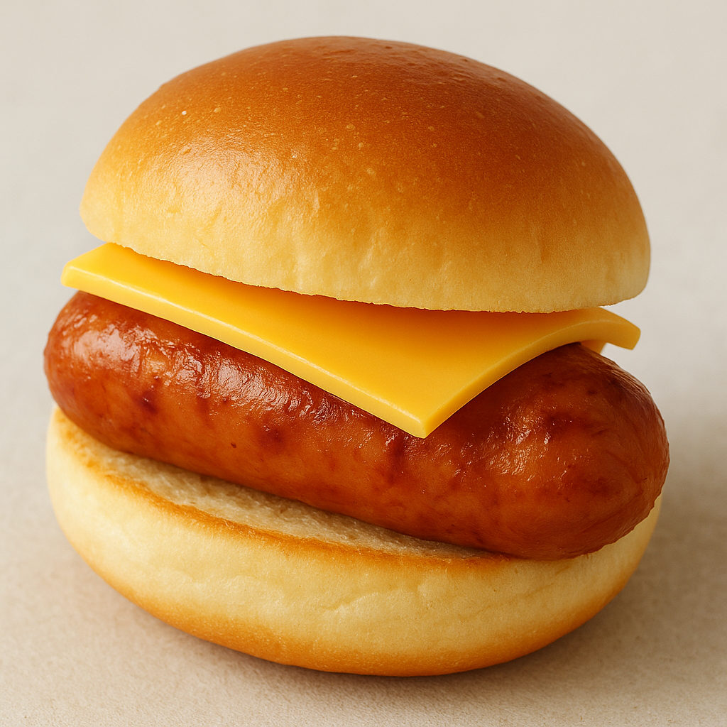 편의점 3가지 재료로 완성하는 든든한 아침, 미니 핫도그 버거 레시피