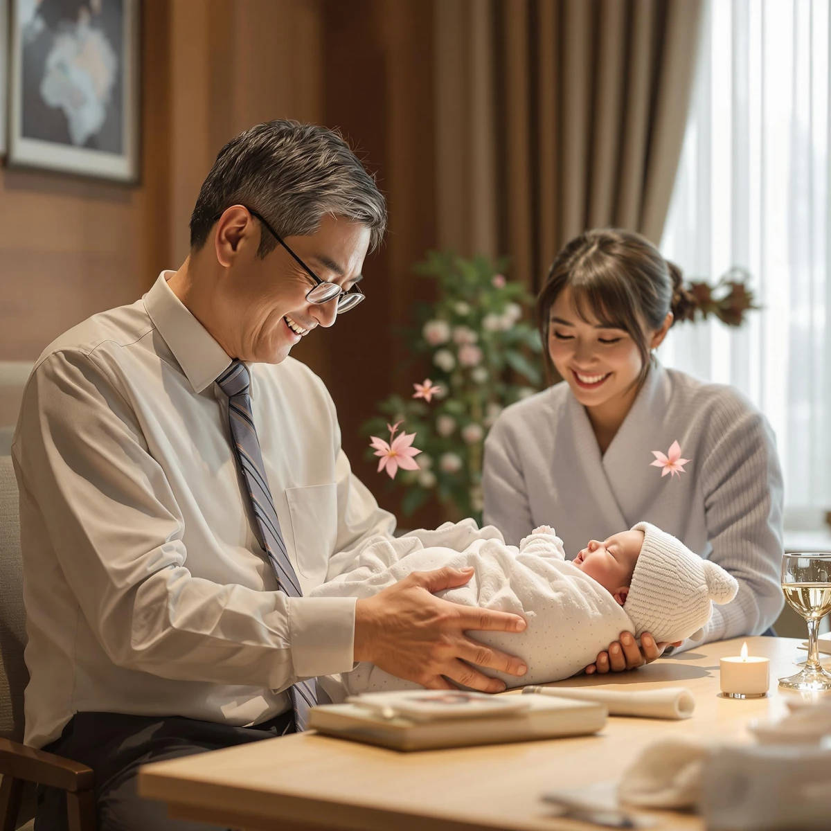대기업 출산 축하