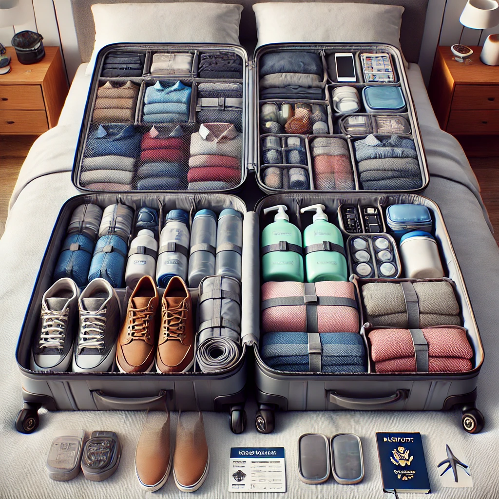 여행 스트레스를 줄이는 완벽한 짐 싸기 노하우