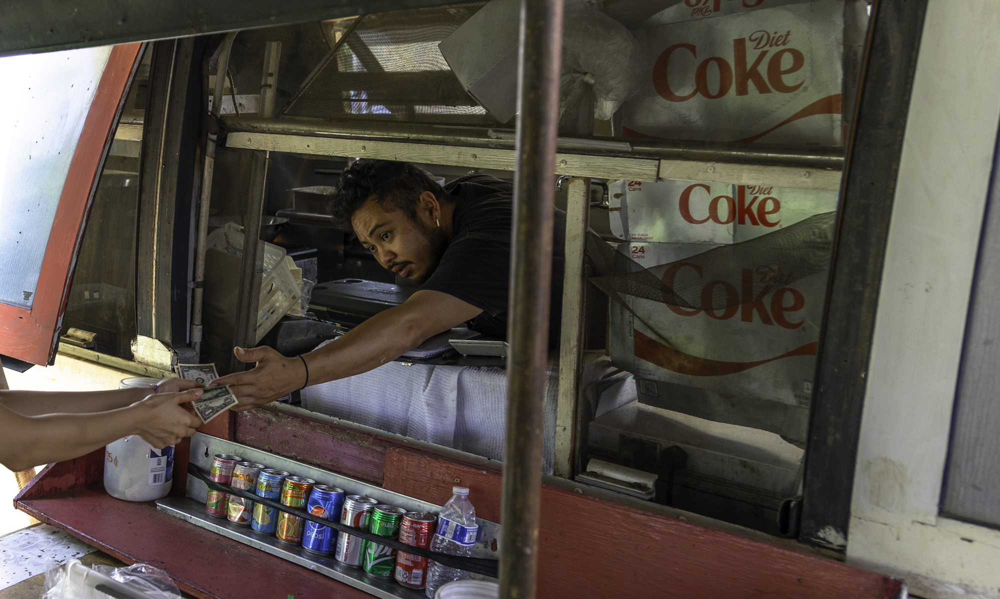 하와이 패이머스 카후쿠 새우트럭