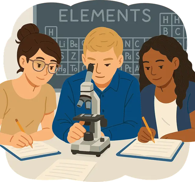 여러명이 공부하는 이미지